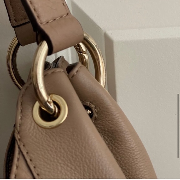 MICHAEL KORS genuine leather tassel shoulder bag boho style - Picture 6 of 14